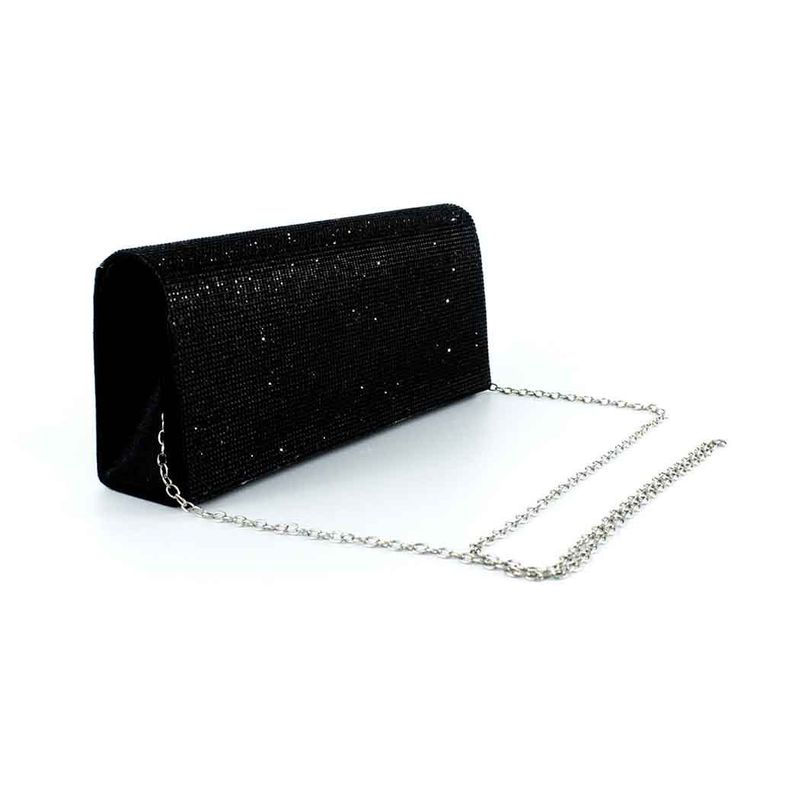 Cartera Strass Noche Sobre 414 Mujer Negro Mailea-1