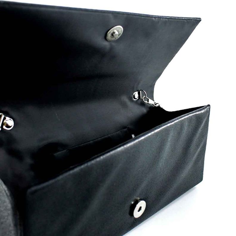 Cartera Strass Noche Sobre 414 Mujer Negro Mailea-3
