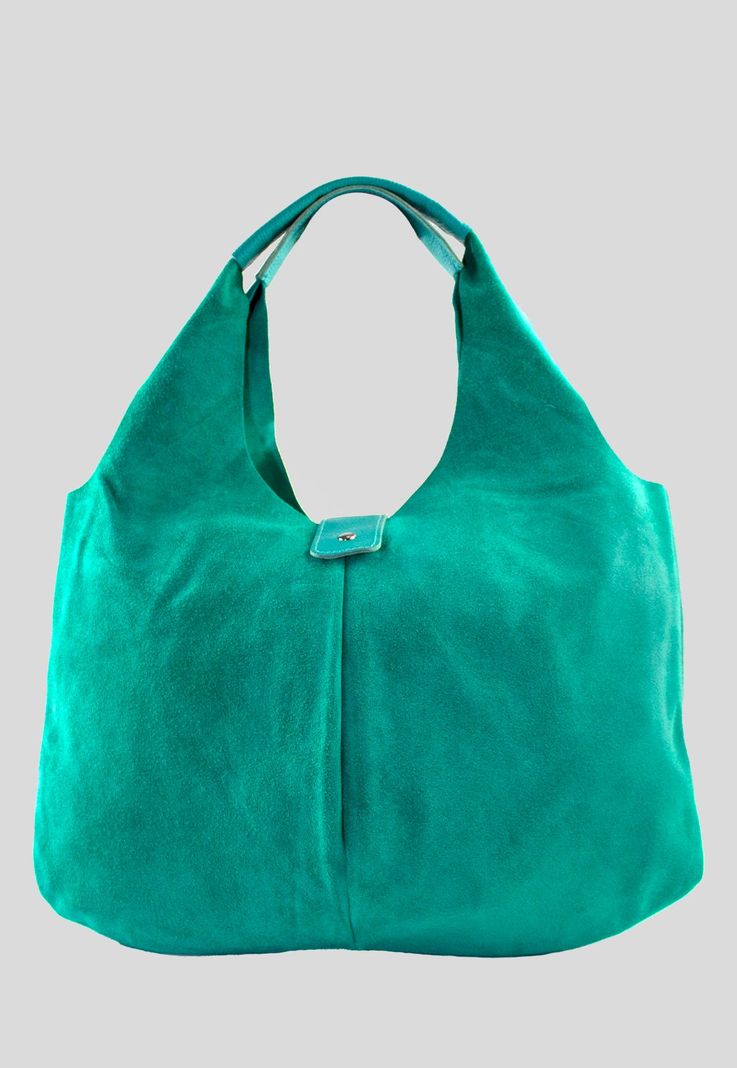 Cartera Reno Pasador Cuero Turquesa-0