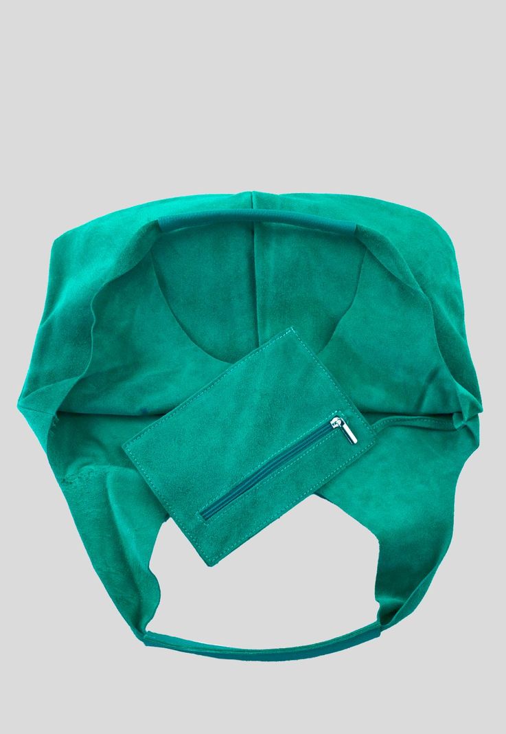 Cartera Reno Pasador Cuero Turquesa-3