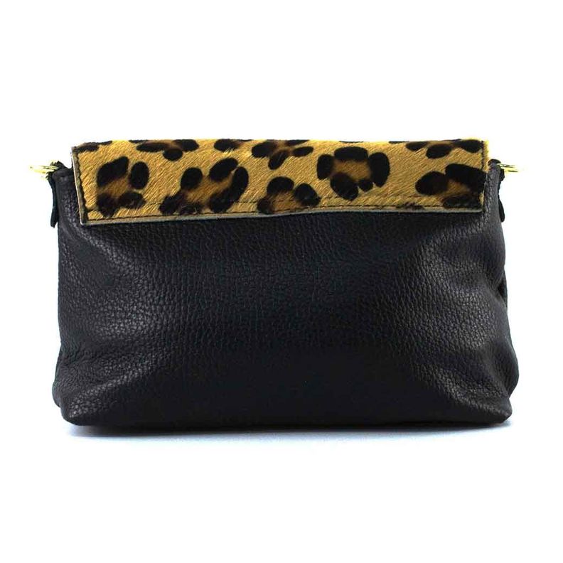 Cartera de Cuero Cierre 673 Mujer Leopardo Mailea-2