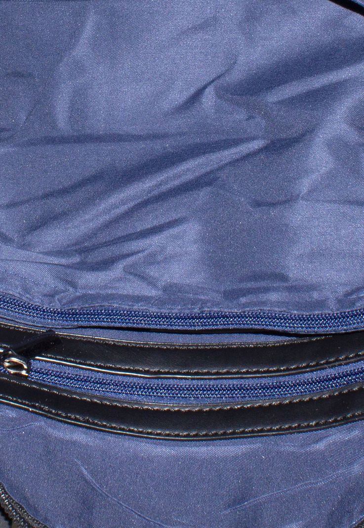 Cartera Grande Franjas Negro-3