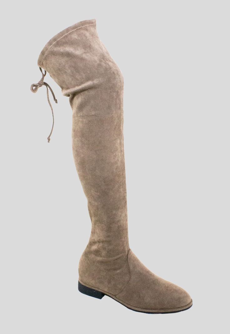 Bucanera lisa taco bajo Khaki-0