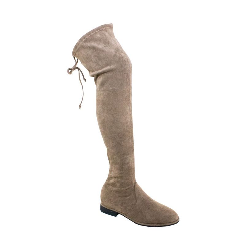 Bucanera lisa taco bajo Khaki