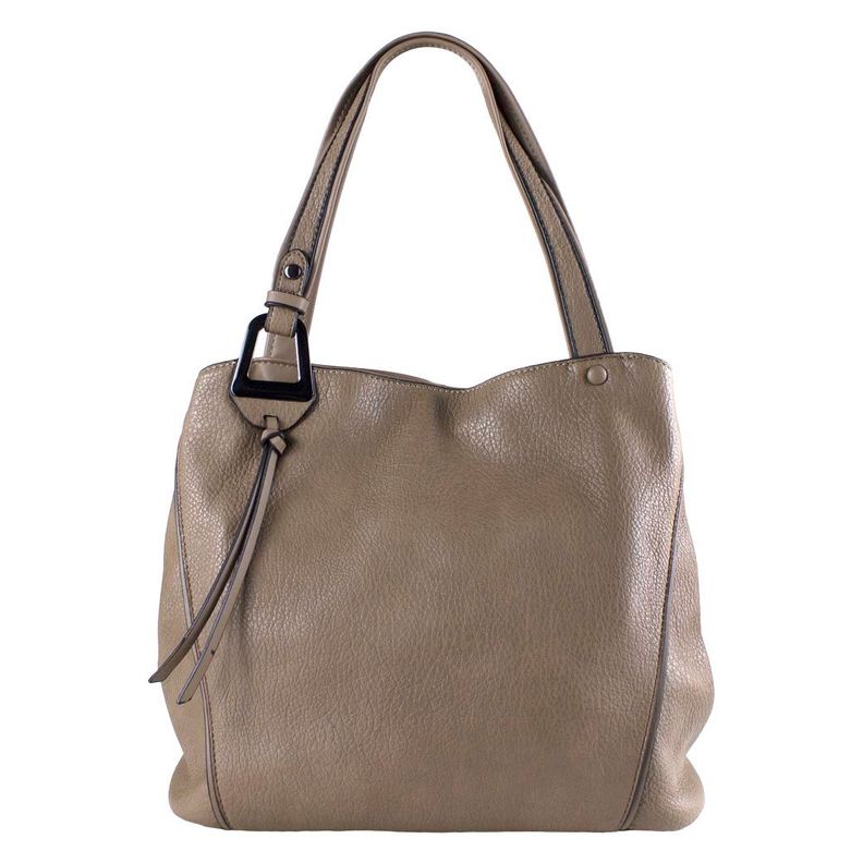 Cartera Metal Lateral Taupe