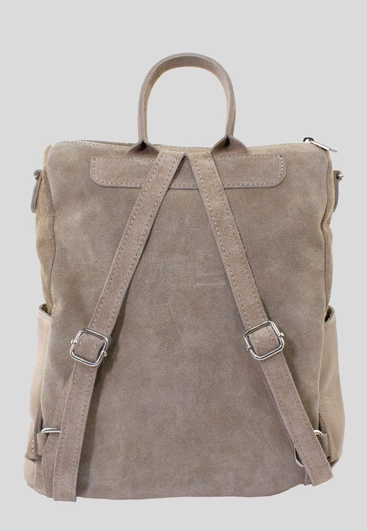 Mochila Reno Base Cuero Taupe-2