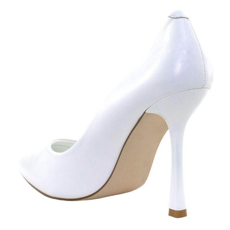Stiletto Cerrado Taco 12 Blanco-2