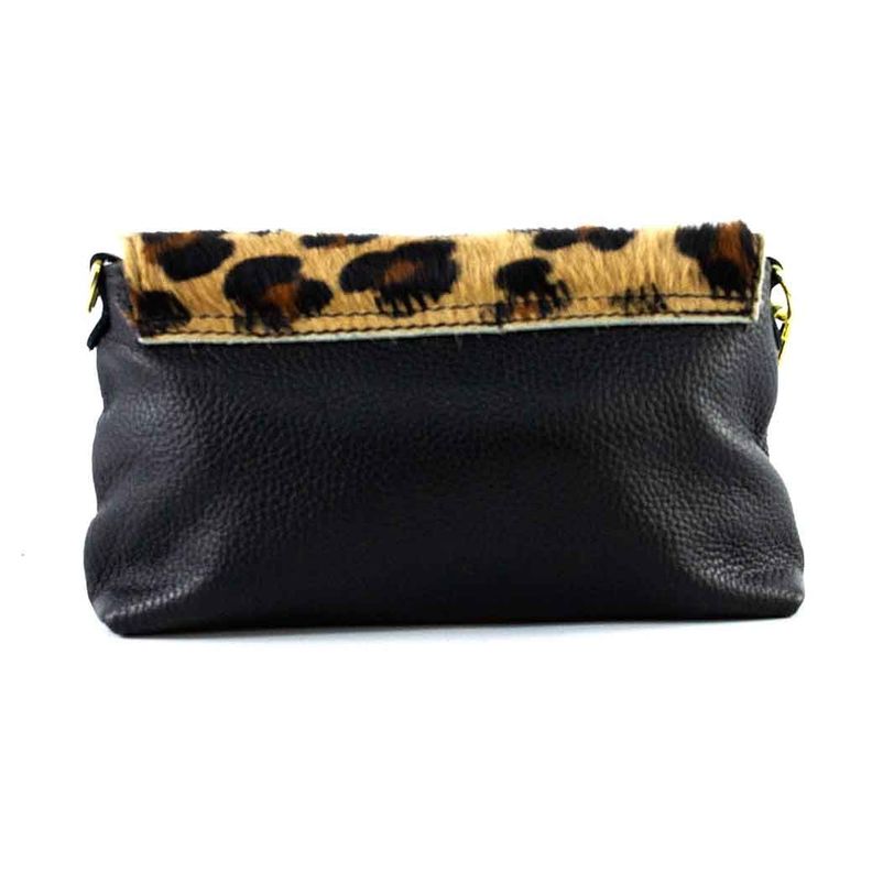 Cartera de Cuero Cerrojo 671 Mujer Leopardo Mailea-2