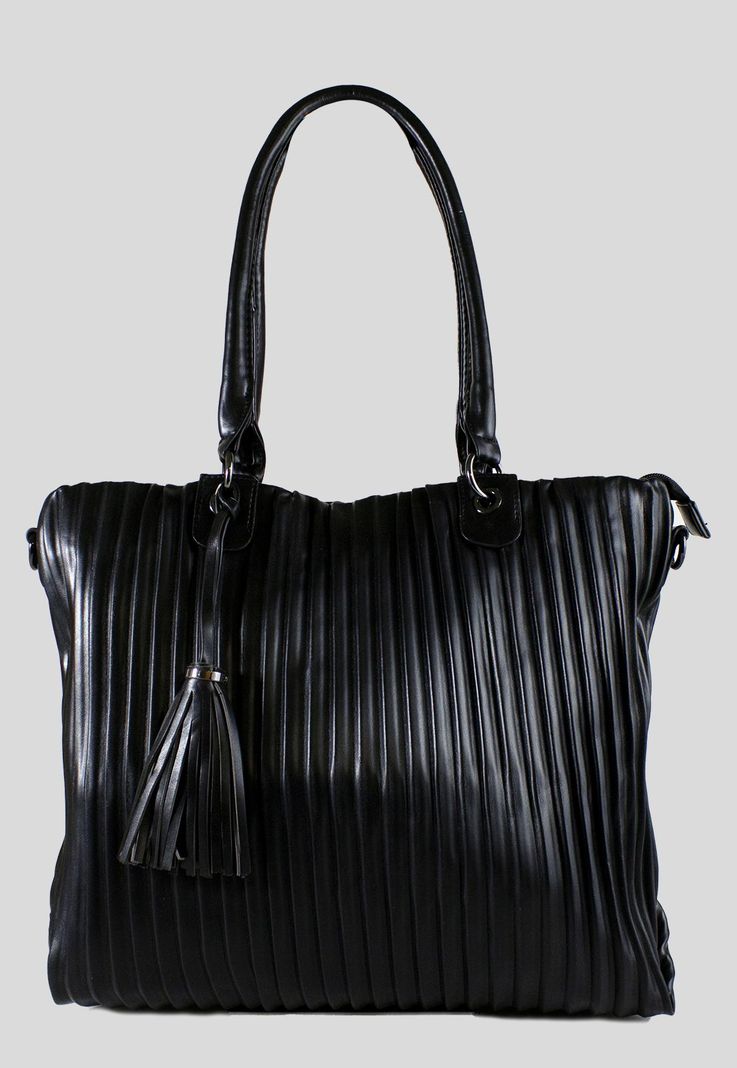 Cartera Full Pliegues Negro-0