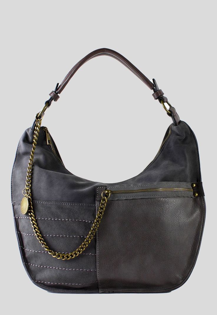 Cartera Patch Cadena Negro-0