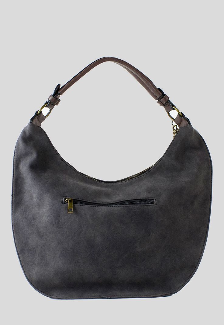 Cartera Patch Cadena Negro-2
