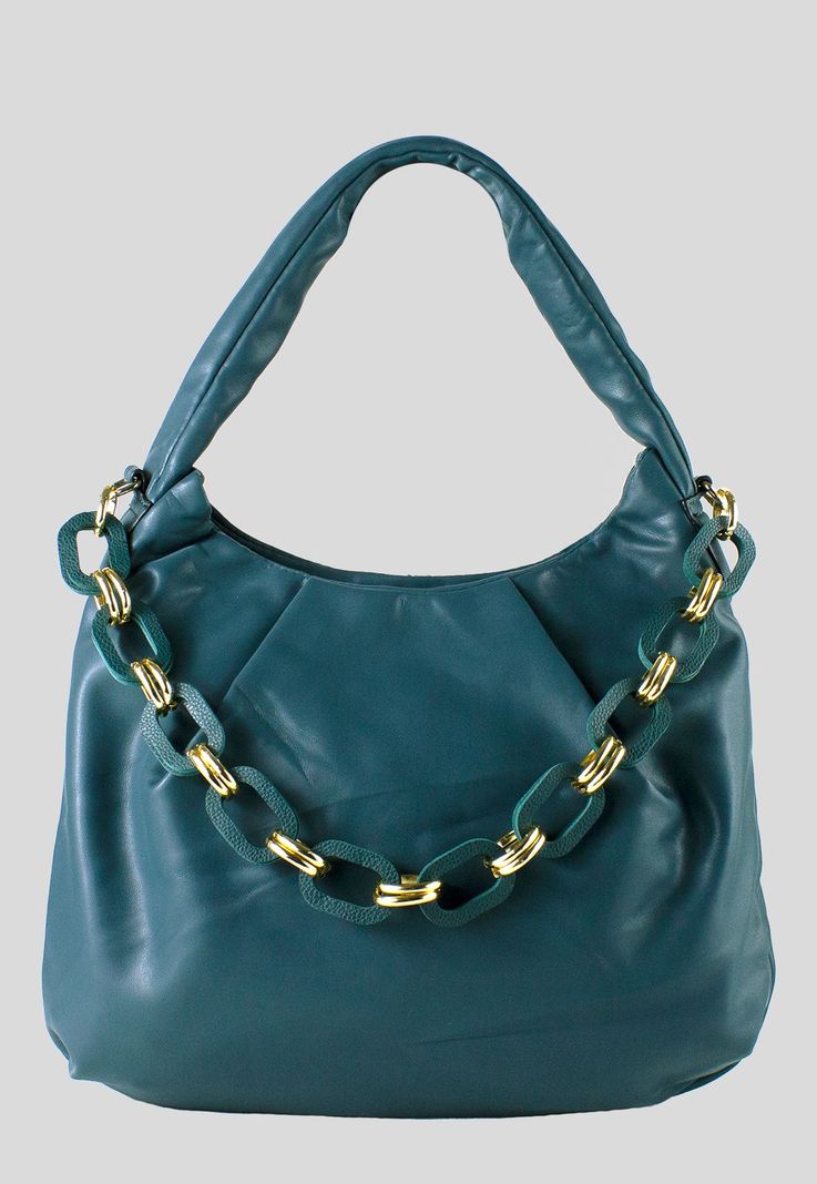 Cartera Cadena Frontal Petroleo-0