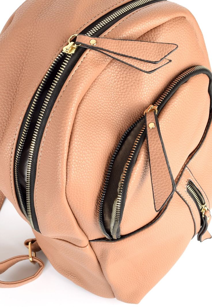 Mochila Cierre Vertical Khaki-2