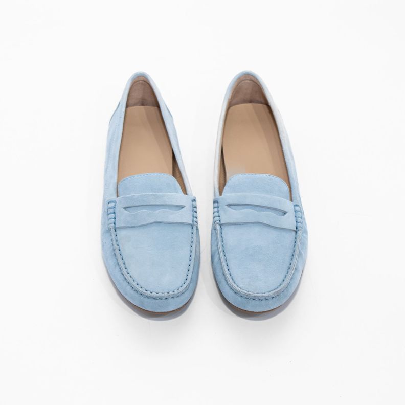 Zapato Mocasin Reno Celeste Mailea-4