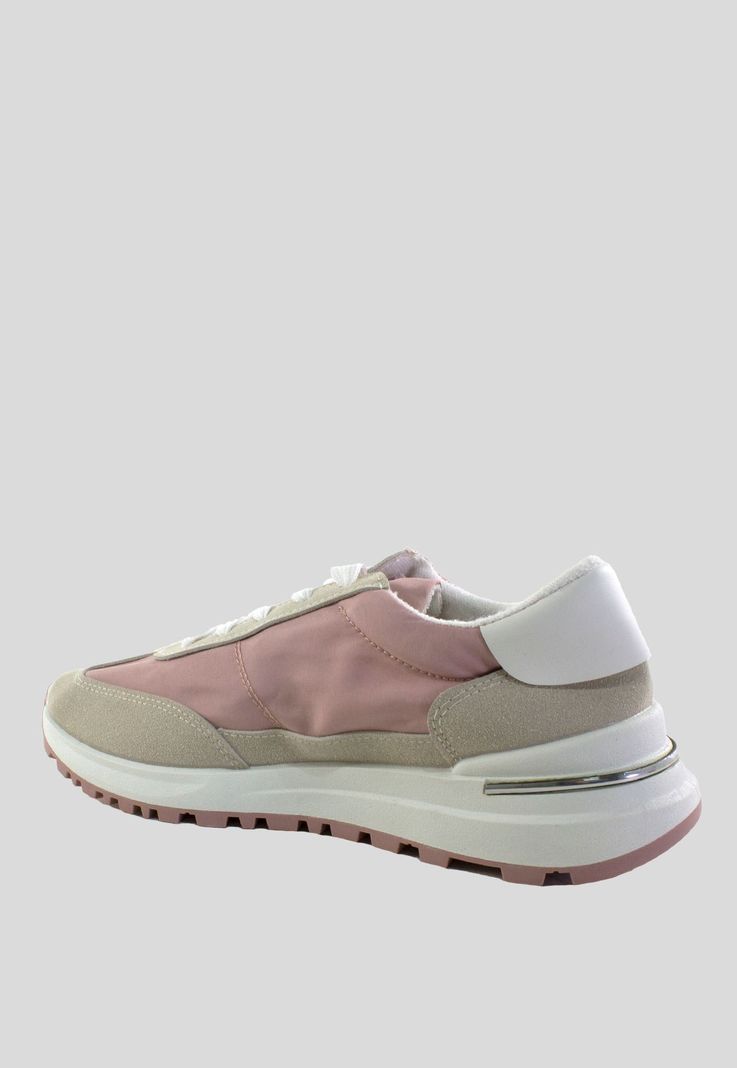 Zapatilla Tela Impermeable Rosado-2