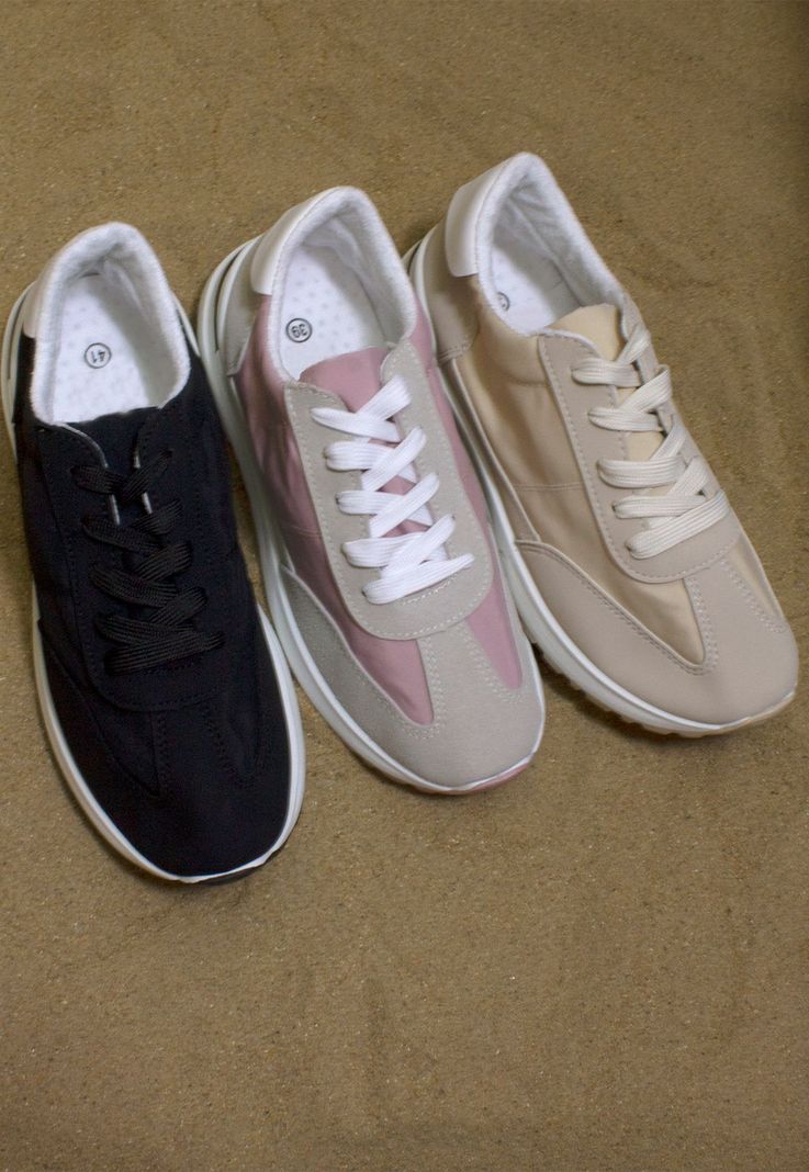 Zapatilla Tela Impermeable Rosado-4