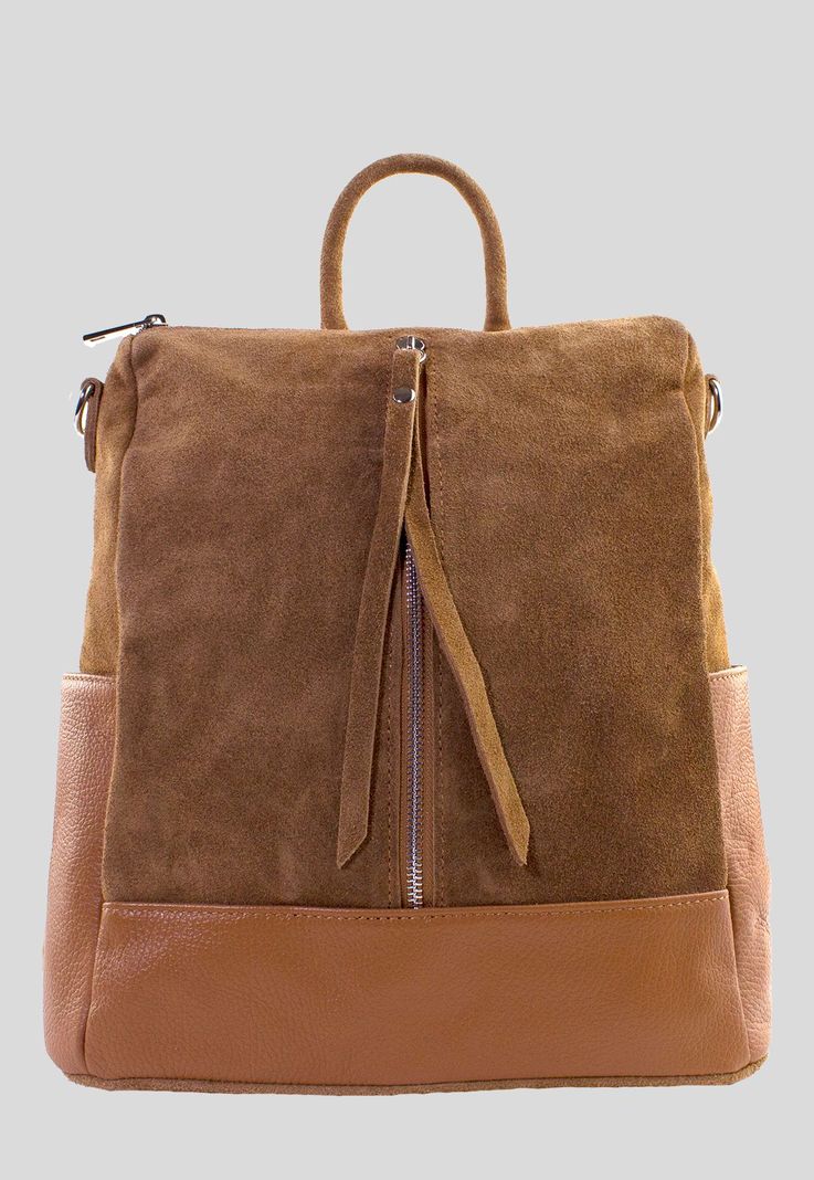 Mochila Reno Base Cuero Tostado-0