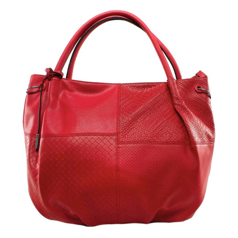 Cartera Patchwork Rojo