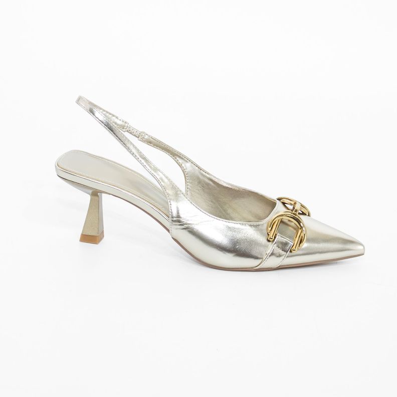 Stiletto Abierto 2 Argollas Oro Mailea-0