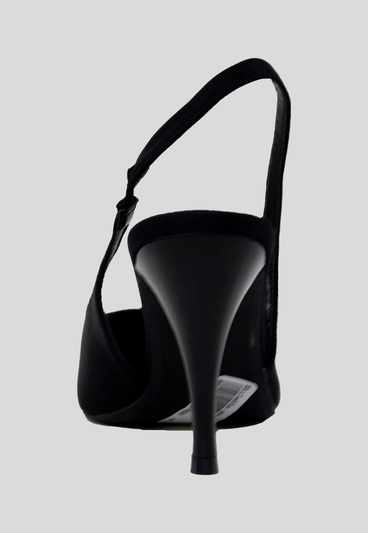 Stiletto abierto pta metal Negro-3