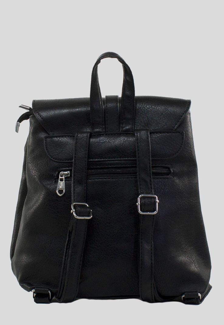 Mochila Con 2 Pasadores Negro-2
