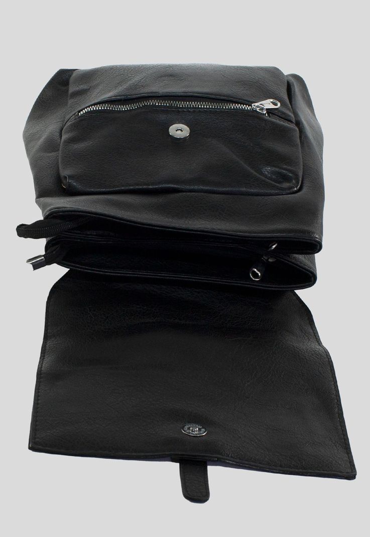 Mochila Con 2 Pasadores Negro-3