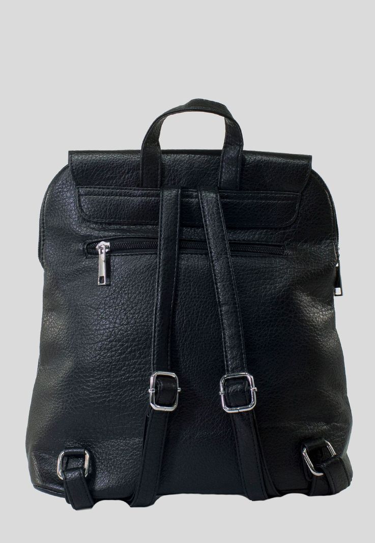 Mochila Con Iman Frontal Negro-2