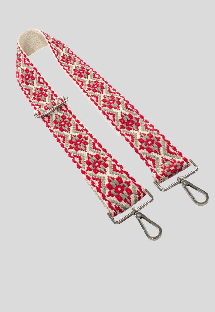 Correa Larga X Carteras Rojo-0
