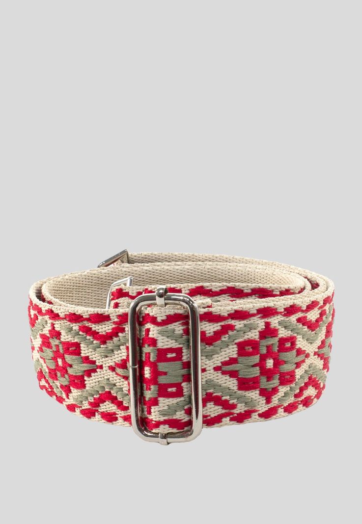 Correa Larga X Carteras Rojo-1