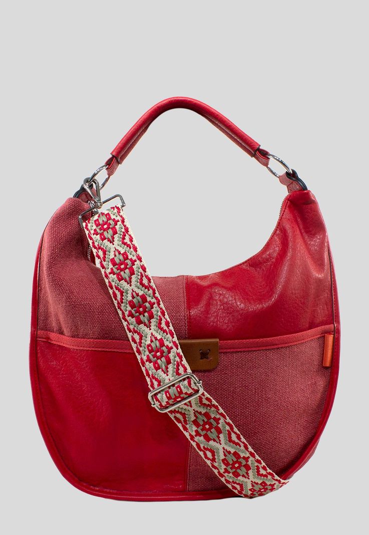Correa Larga X Carteras Rojo-2