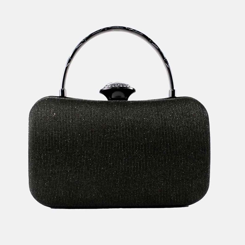 Cartera de Noche 872 Mujer Negro Mailea-2