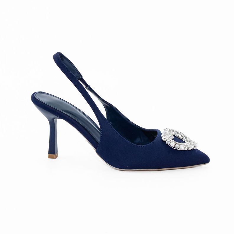 Stiletto Abierto Aplicacion Strass Azul Mailea-0