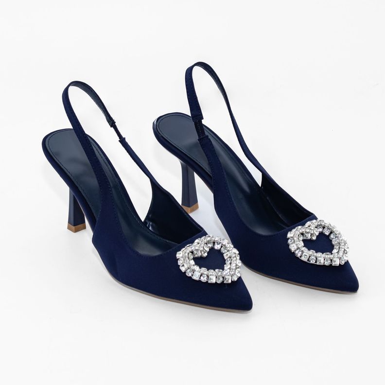 Stiletto Abierto Aplicacion Strass Azul Mailea-3