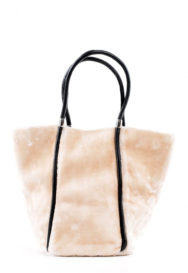 Cartera Full Pelo 2 Manillas Blanco-0