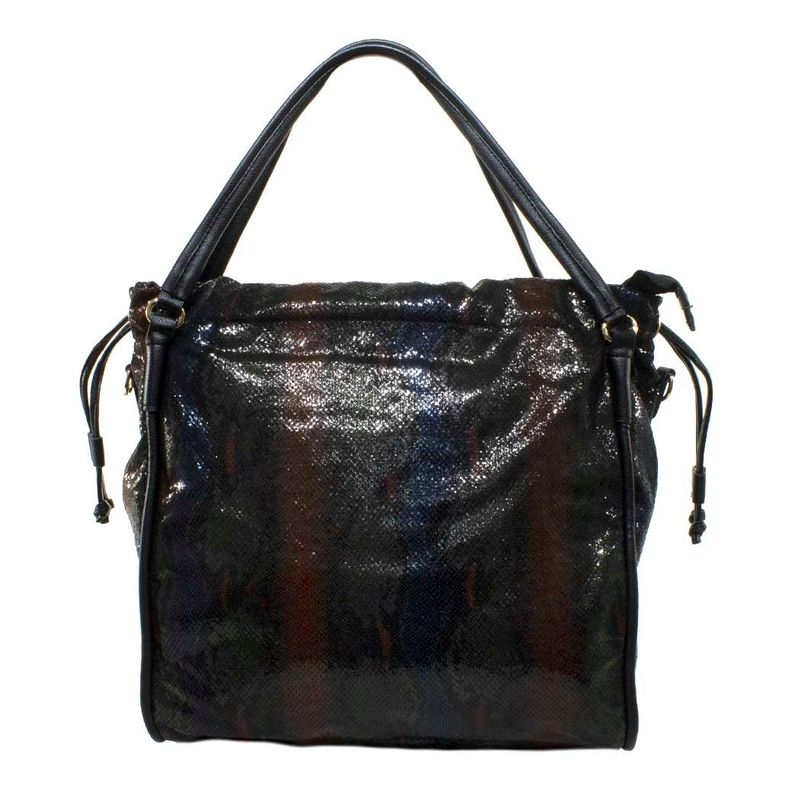 Cartera Grande Piton Negro