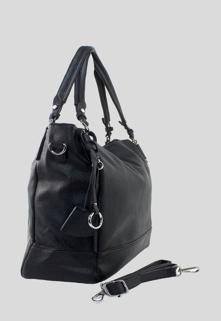 Cartera Con Tubo Forrado Negro-1