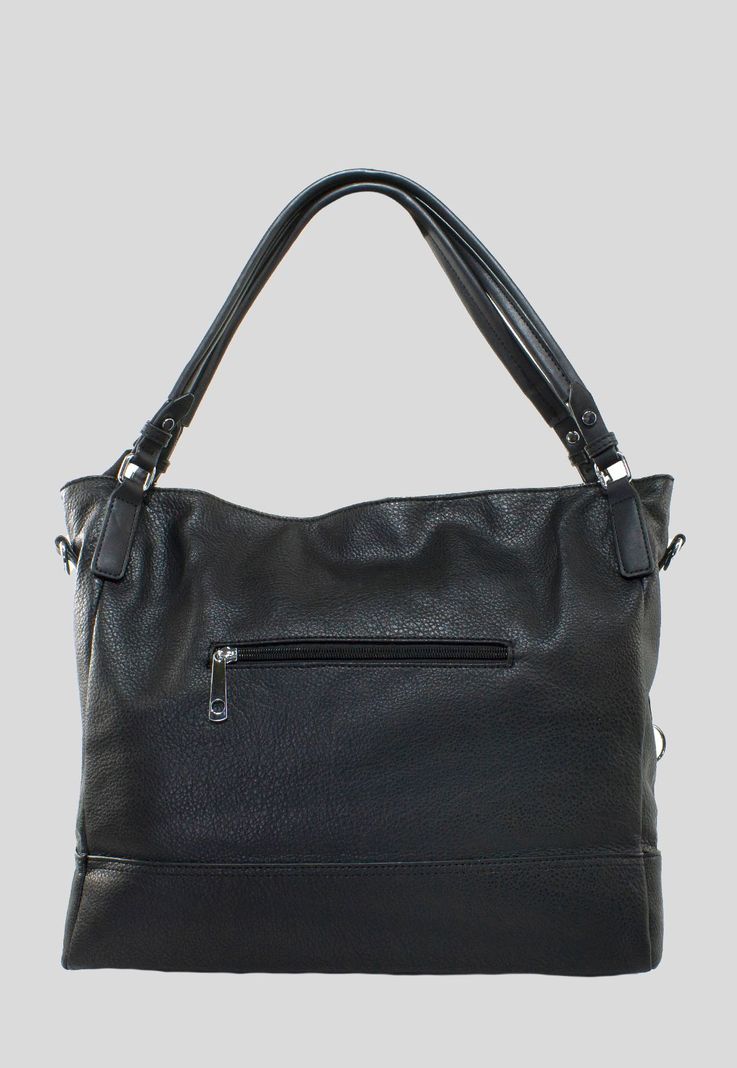 Cartera Con Tubo Forrado Negro-2