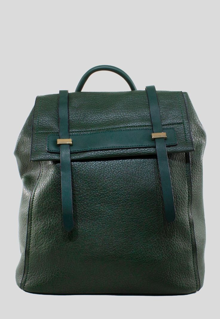 Mochila Grande 2 Lazos Verde-0