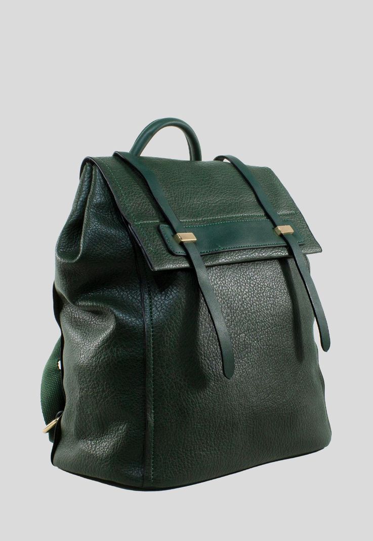 Mochila Grande 2 Lazos Verde-1