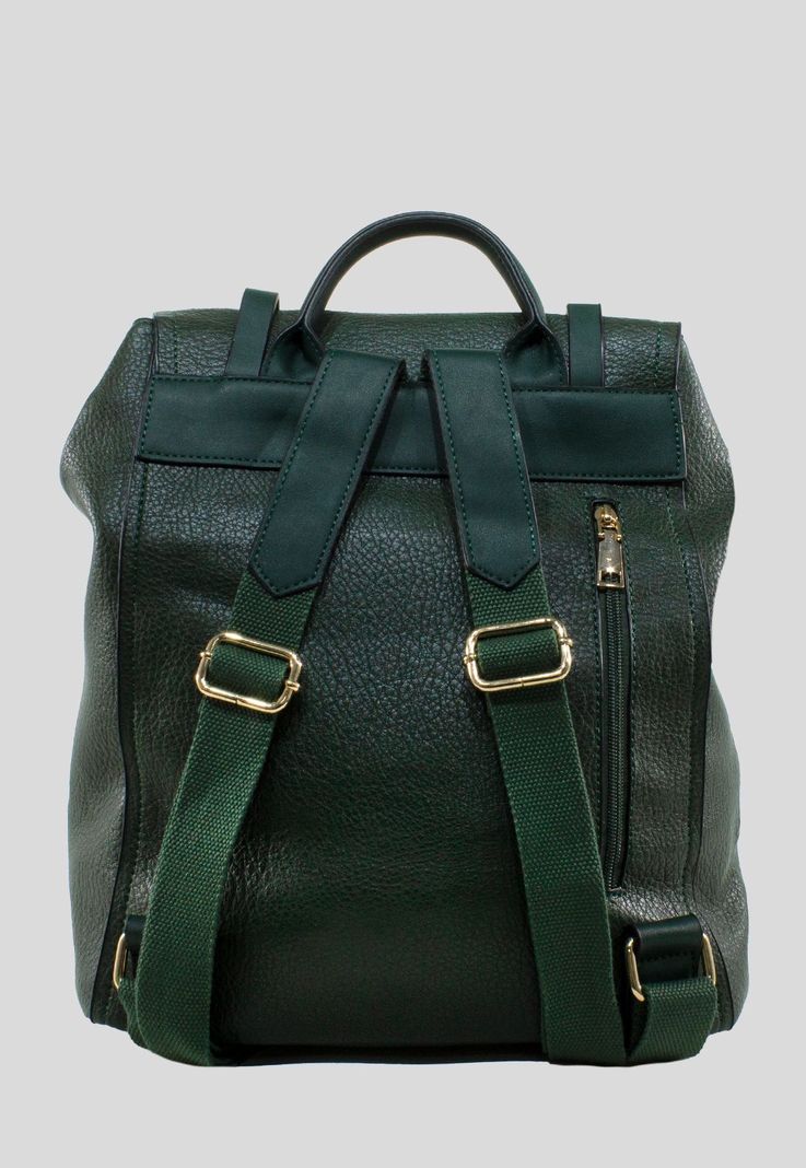 Mochila Grande 2 Lazos Verde-2