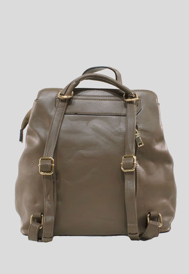 Mochila Grande acolchada Taupe-2