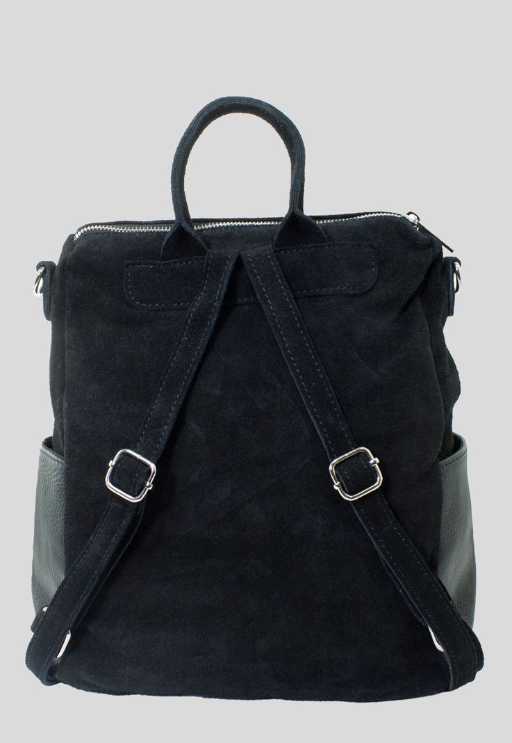 Mochila Reno Base Cuero Negro-2