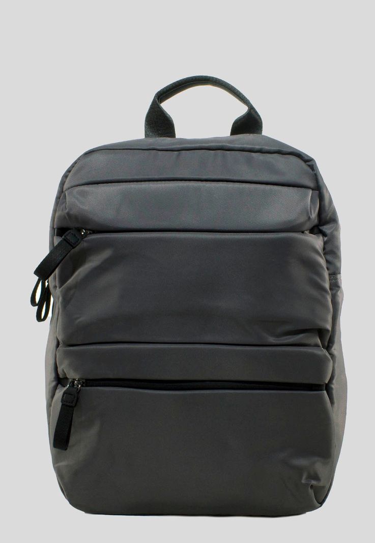 Mochila Grande Porta PC Gris-0