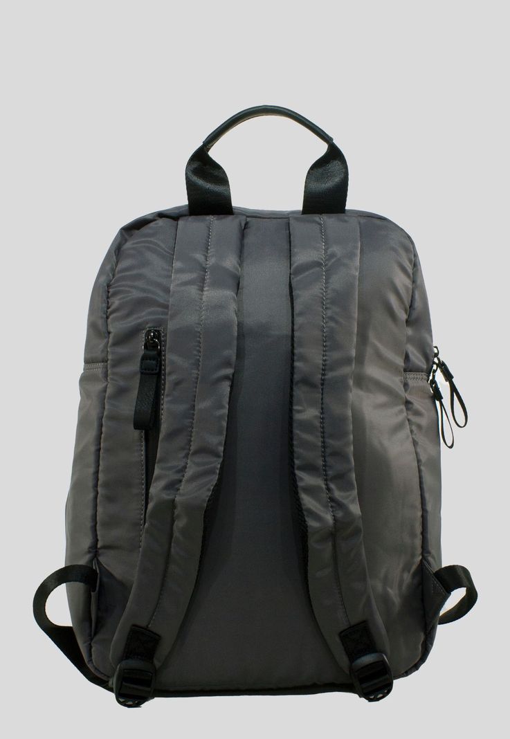 Mochila Grande Porta PC Gris-2