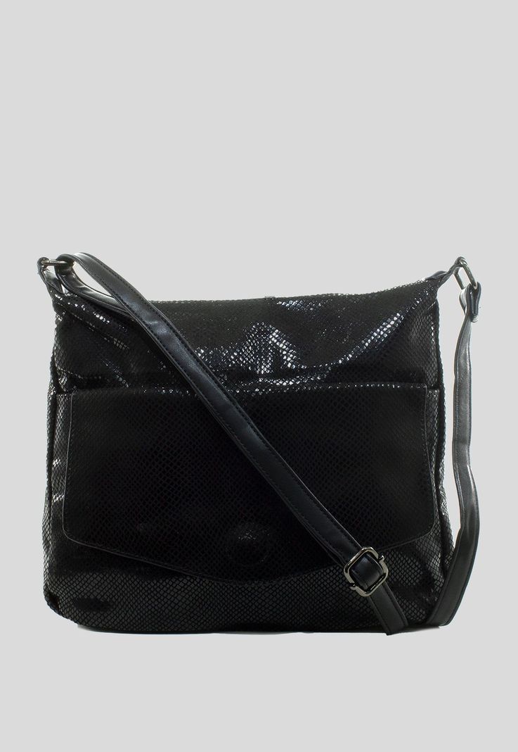 Bandolera Grande Full Piton Negro-0