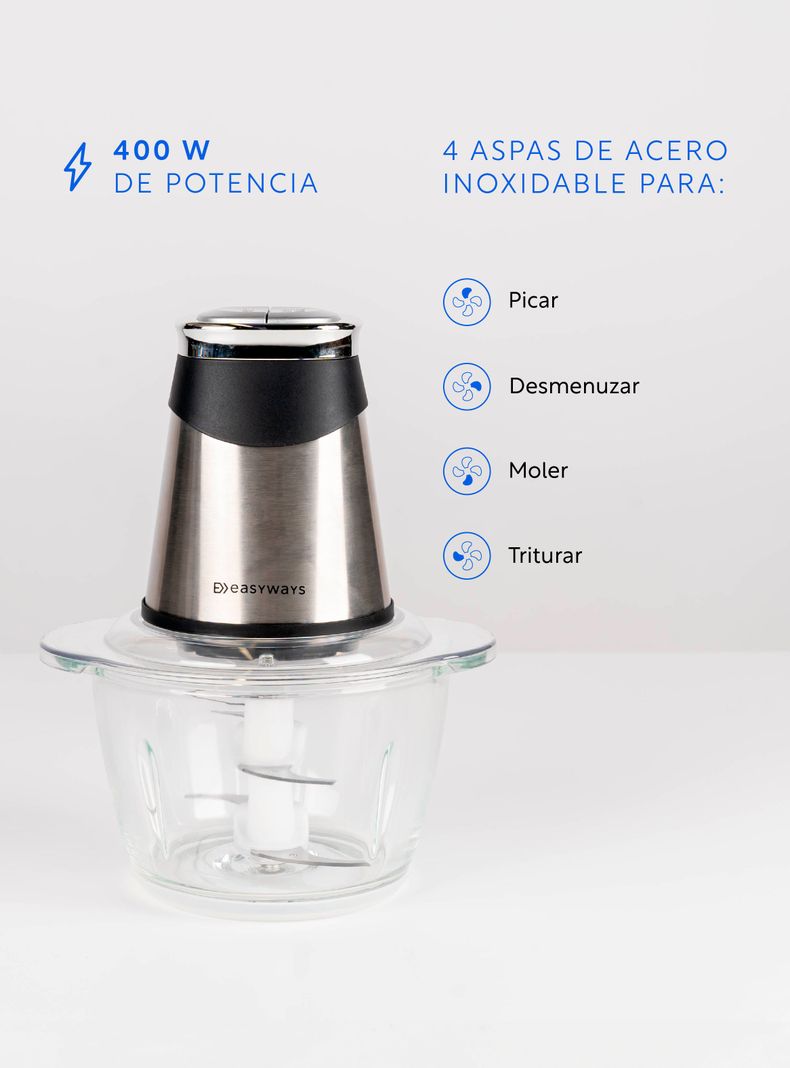 Picadora Power Cutter 1,2 L EasyWays-1