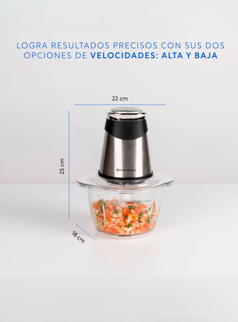 Picadora Power Cutter 1,2 L EasyWays-3