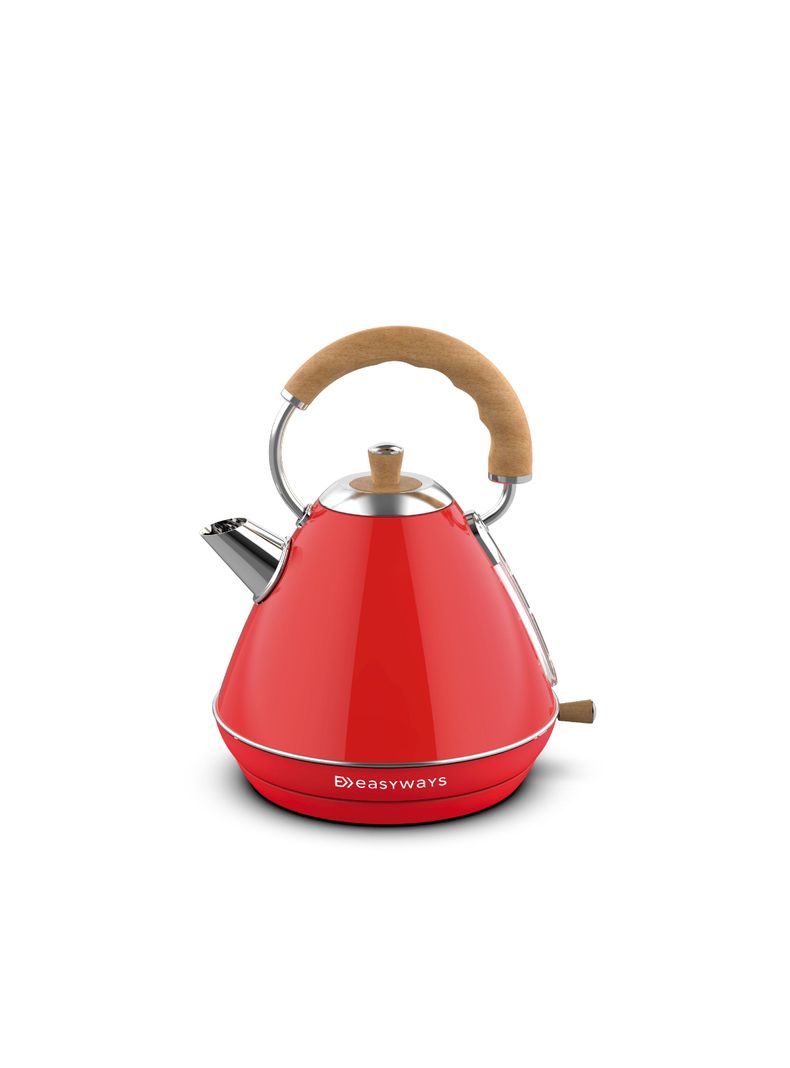 Hervidor Design Rojo 1,7 L EasyWays-0
