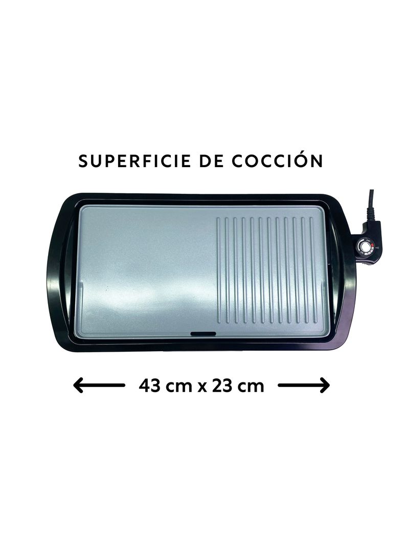 Parrilla Eléctrica Pitceramic con cerámica EasyWays-4