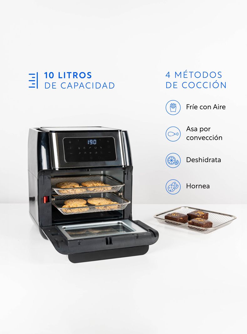 Freidora de Aire Air Fryer Full 10 L EasyWays-1